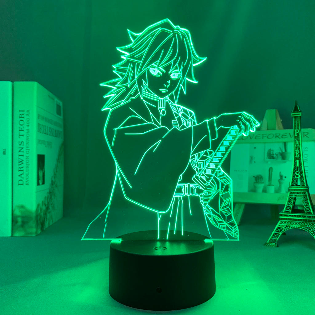 Demon Slayer Night Light (USB Plug/Black Base)